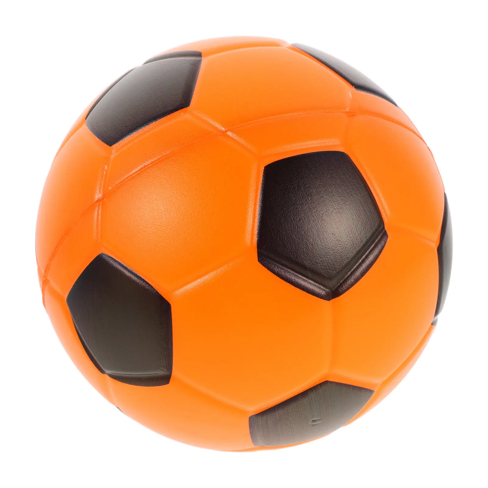 

Мягкий бесшумный футбольный мяч из пены, оранжевый, мини, цельный, из губчатого материала, для игры в помещении, на заднем дворе, в школе, на детской площадке, для тренировок, оранжевый футбольный мяч