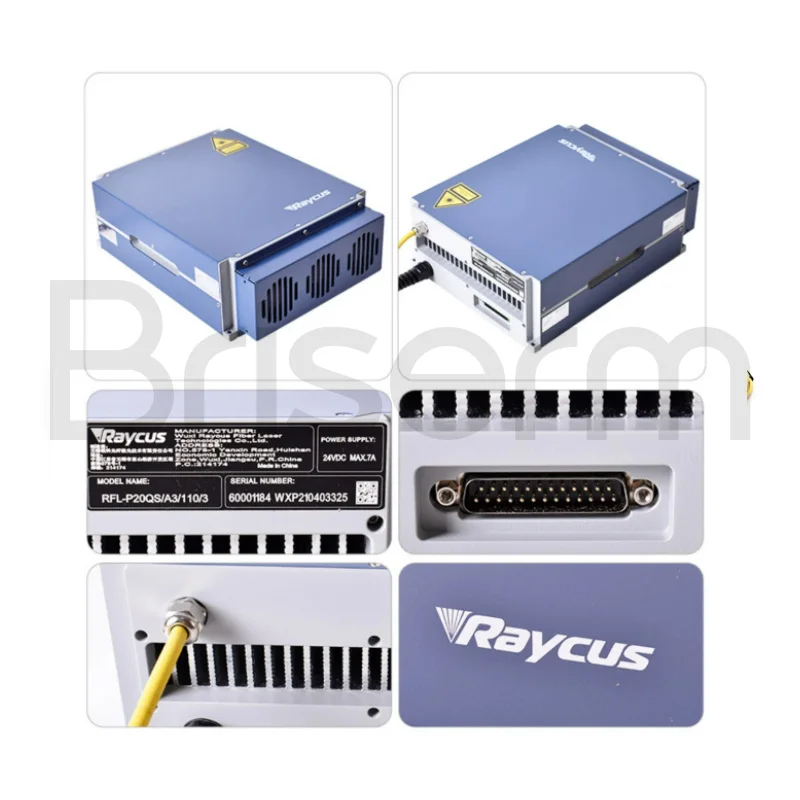 Original Raycus 20W Q-switched Pulse Fiber Laser Source for Fiber Laser Marking Machine 20W-RFL-P20QS P20QB P20QE 20W-RFL-P20QE