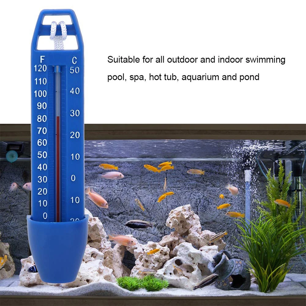 Floating Pool Thermometer Water Floating Thermometer Easy Read Pool Temperature Spa Hot Tub Bath Thermometer Dropshipping