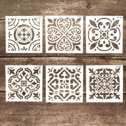 15 cm DIY Craft Layering Background Stencil For Wall Painting Scrapbooking Stamping Album Decorative Embossing Paper Cards