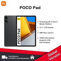 POCO Pad Tablet Global Version 12.1 ''120Hz 2.5K LCD Display 10000mAh Battery 33W Charger Snapdragon 7s Gen 2 Octa Core