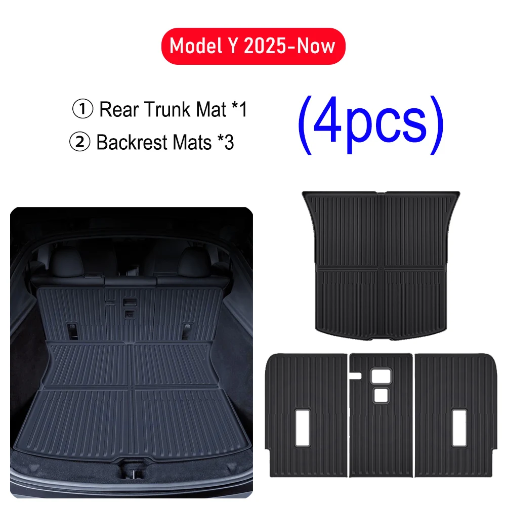 Trunk Mats 4pcs
