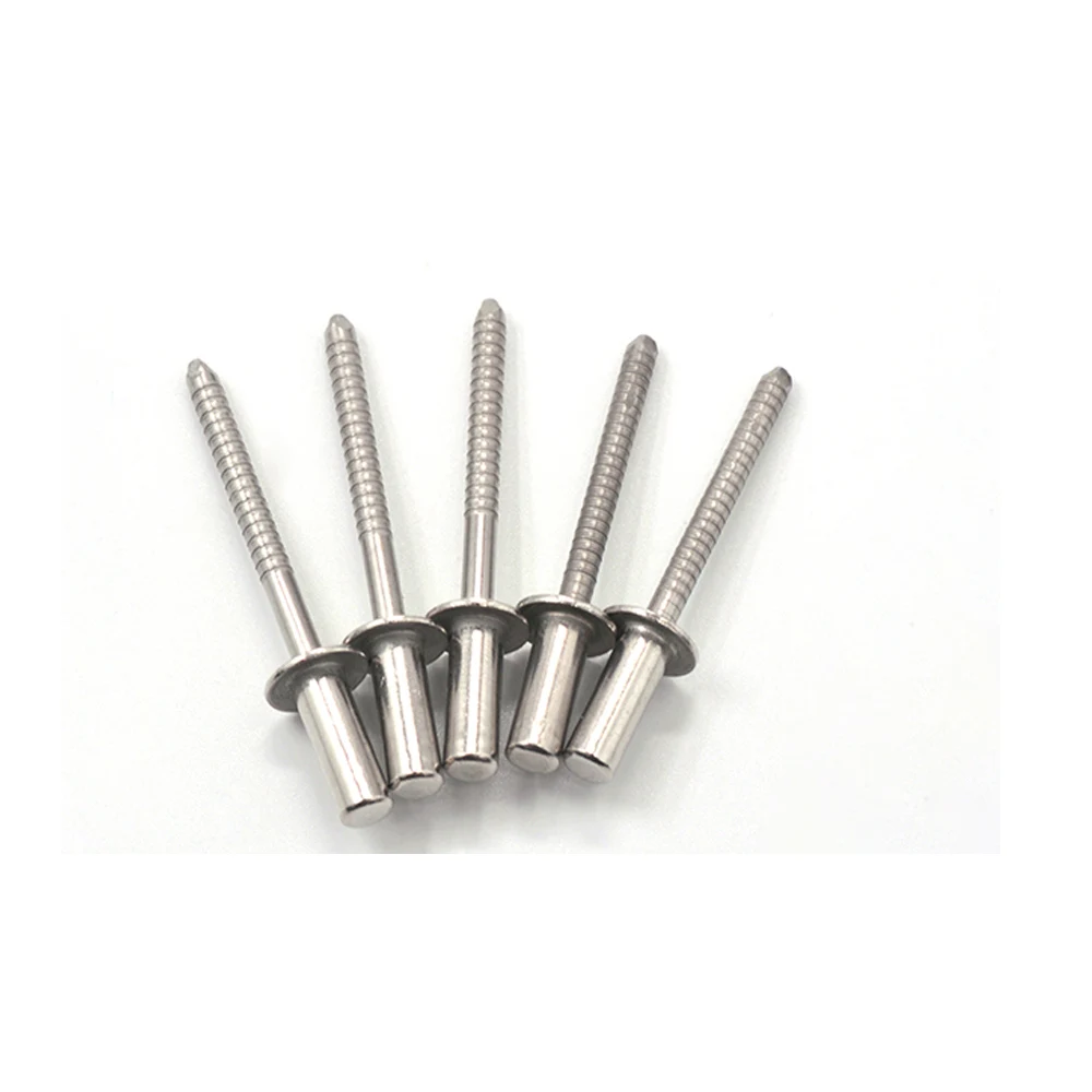 

Close End Rivets 304/402 Stainless Steel Hollow Rivet Rivets Rivetti Sealed Rivets M3.2 4.0 4.8mm*6 8 10 12 14 16 20