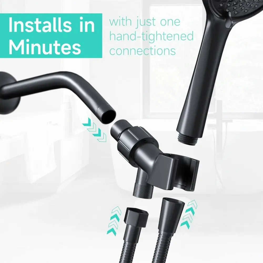 عالية الجودة 1.5 متر يده دش خرطوم الفولاذ المقاوم للصدأ مكافحة لف دش أنبوب مرنة قابل للتعديل صنبور خرطوم الحمام #3