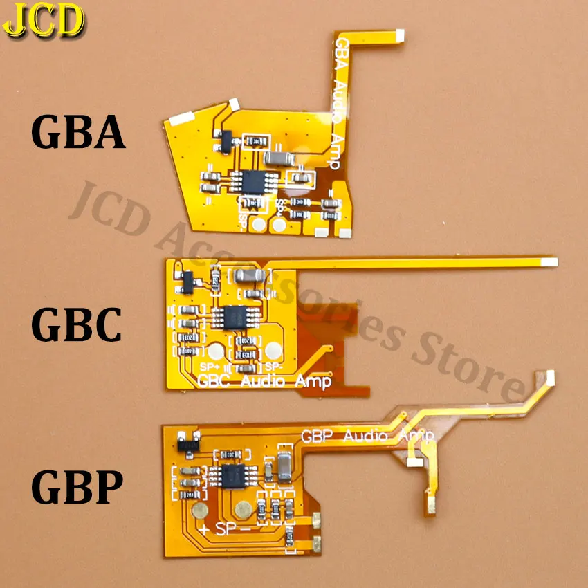 

JCD 1piece Volume Amplifier Module for Gameboy Advance Color Pocket For GBA GBC GBP GBA SP Low Power Digital Sound Audio AMP