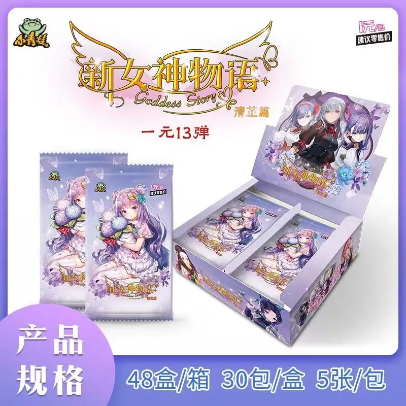 Goddess Story Collection Cards Booster Box Feet Bikini Packs, juego completo Pr, juego de cartas, juguetes de mesa para hombres, regalo de pasatiempos