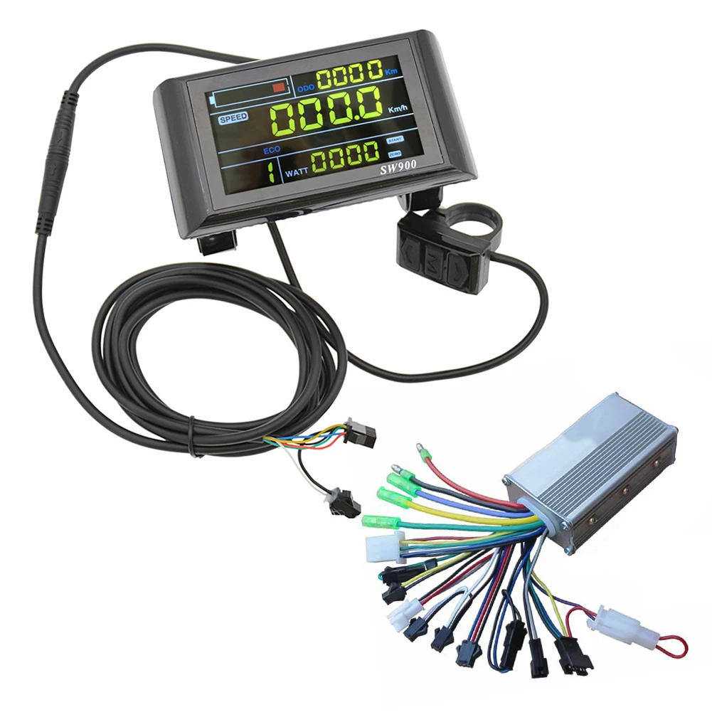 24/36/48V G51 Instrument Controller Set LCD Display High Temperature Resistant Scooter Electric Bike Accessories