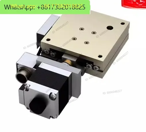 X-axis stainless steel electric fine-tuning displacement platform F2NR high-precision optical experiment linear guide slide