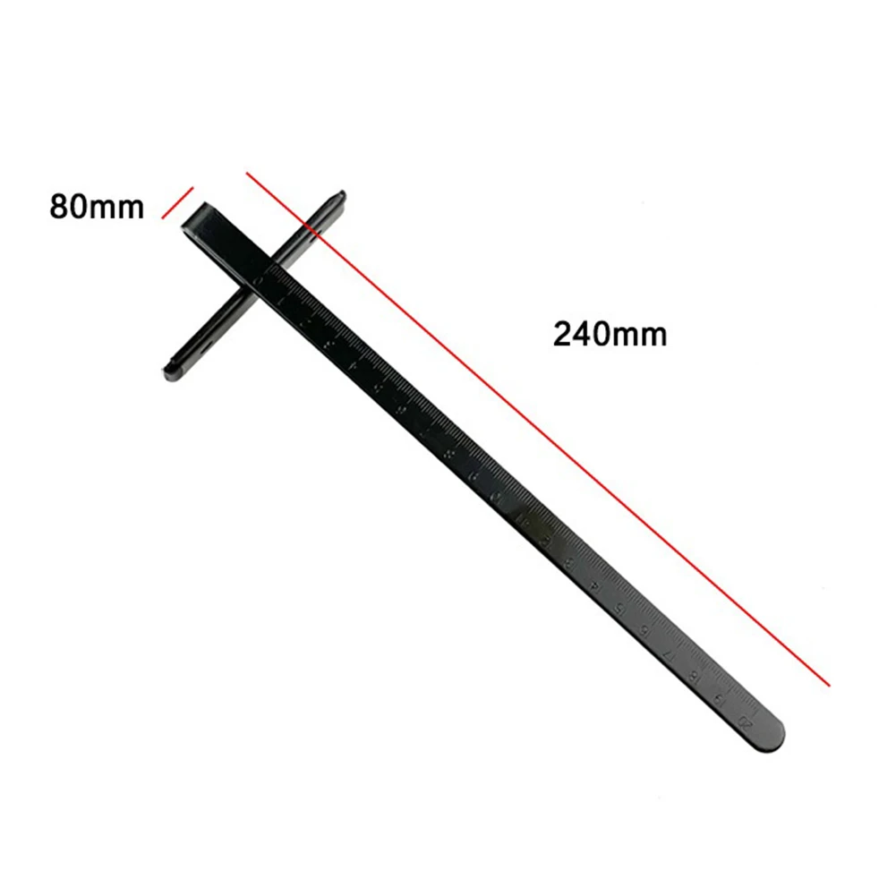 1 Set Circular Saw Blade Scale Ruler Guide 7 Inch 240mm Measuring Tool For Hitach C7 Cutting Machine Accessories