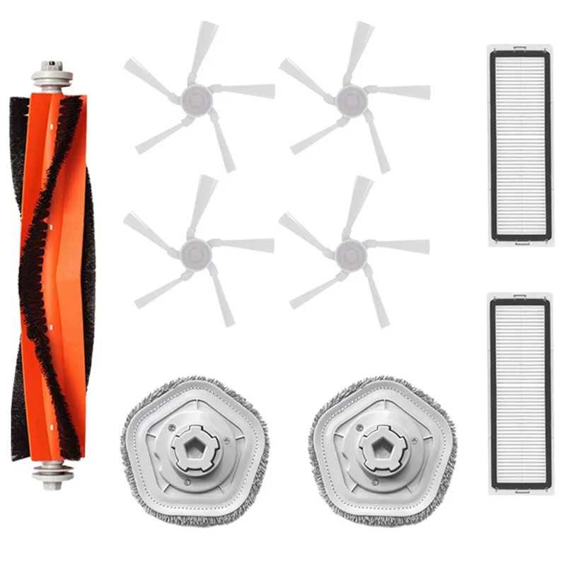 

AEE4-Hepa Filter Vacuum Mop Spare Accessories Plastic For Dreame Bot W10 W10pro Self-Cleaning Robot