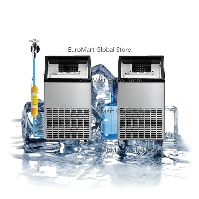 

Factory Sale 80Kg/24H Cube Ice Machine Ice Maker With 15Kg Storage Capacity Automatic Ice Machine
