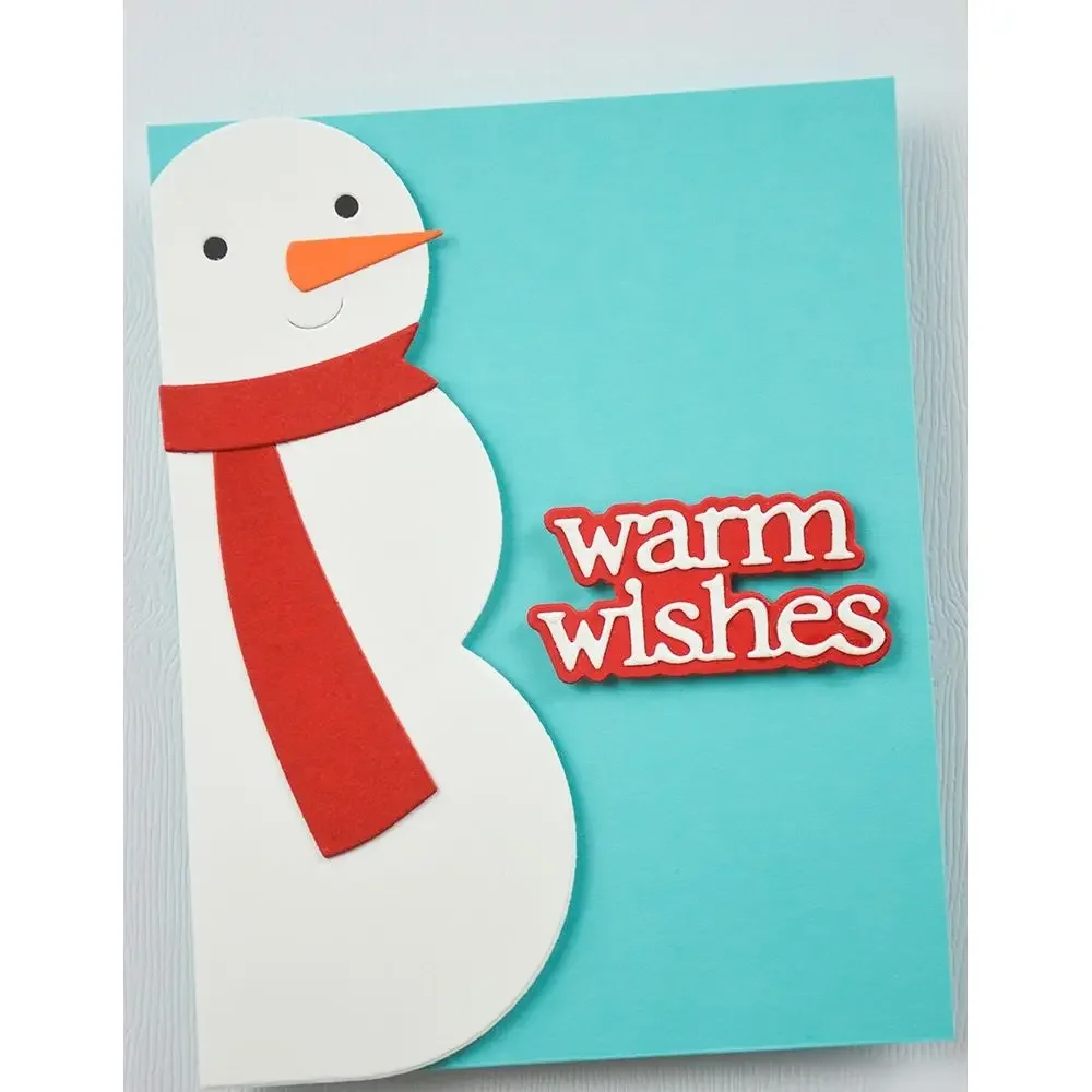 Christmas Tree Penguin Snowman Elk Fox Metal Cutting Dies for DIY Greeting Card Making Scrapbooking Craft October New Release