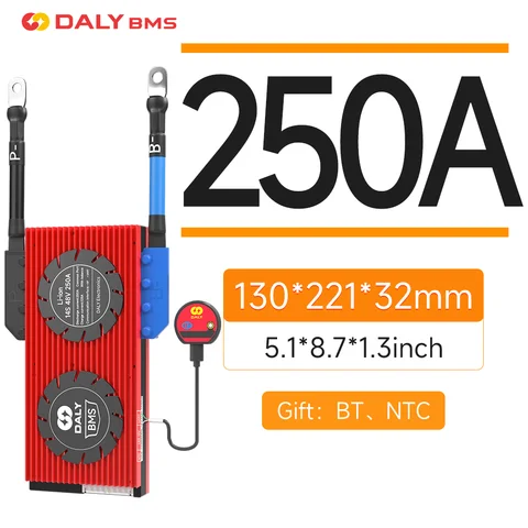 Daly Smart BMS Li-ion 7S LiFePo4 4S APP BMS 8S 24V Lifepo4 BMS 16S 48V Parallel Bluetooth Solar Energy Inverter Power Bank