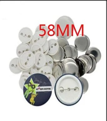 

500pcs 58MM/2.25inch Round badge button maker button badge blank material DIY blank button badges pin button badges