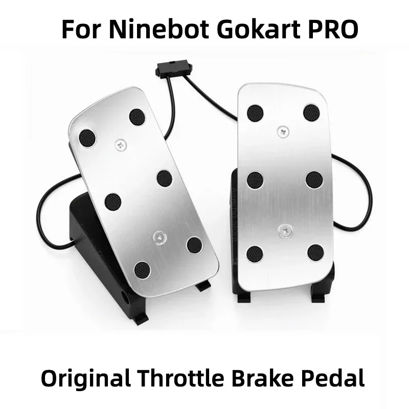 Original Throttle & Brake Pedal for Ninebot Gokart PRO Accelerator Brake Pedal for Ninebot PRO Gokart Kit Refit Scooter Parts