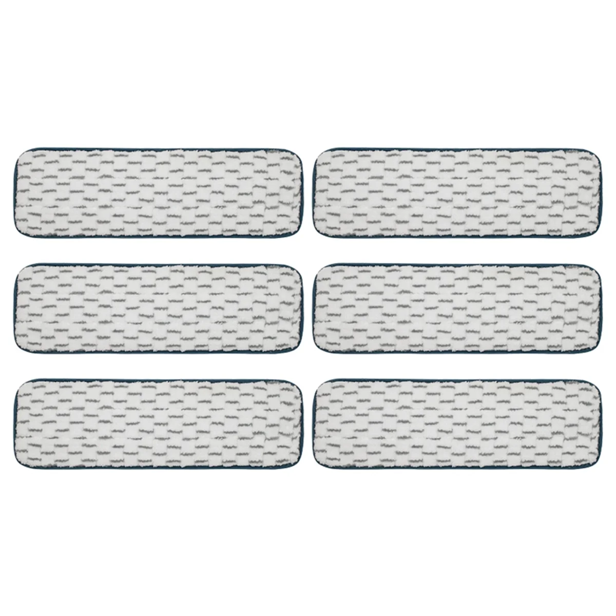 

A71P 6 шт. многоразовые подушечки для швабры PowerMop, сменные утолщенные подушечки для швабры из микрофибры, запасные части для паркетного пола-B