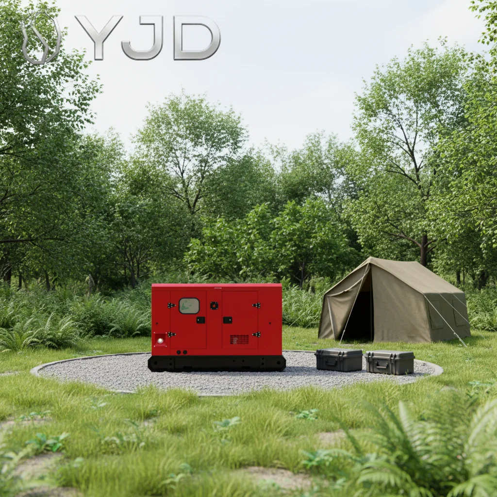 DYJD 100kVA Silent Diesel Generator Output ATS for Oil Rig Marine Application  Resistant 110-480V 30-100kW Construction