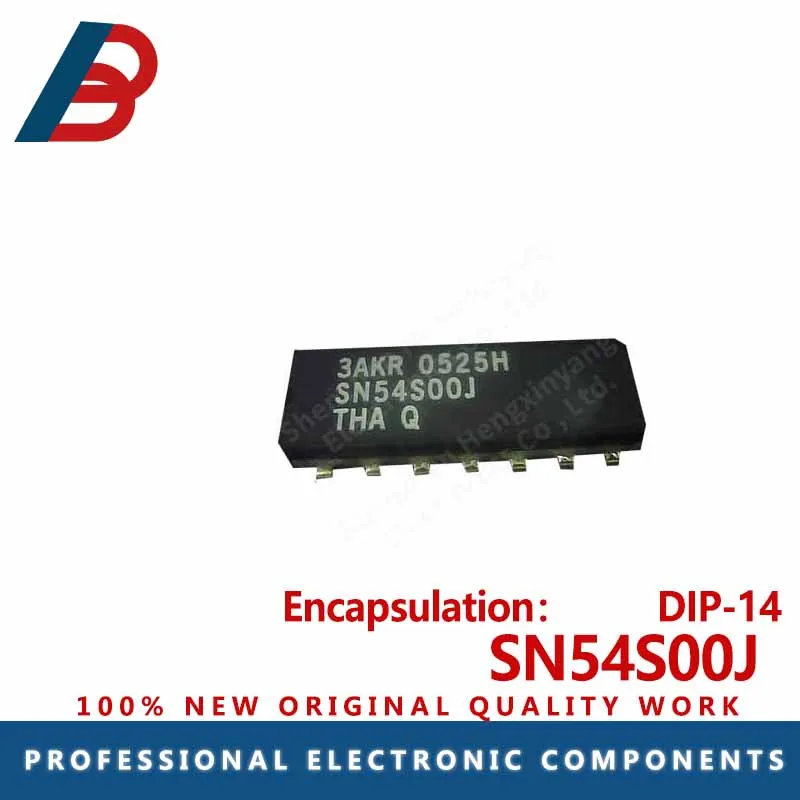 Em-linha microplaqueta bipolar e da Não-porta, SN54S00J DIP-14 do pacote, 1PC