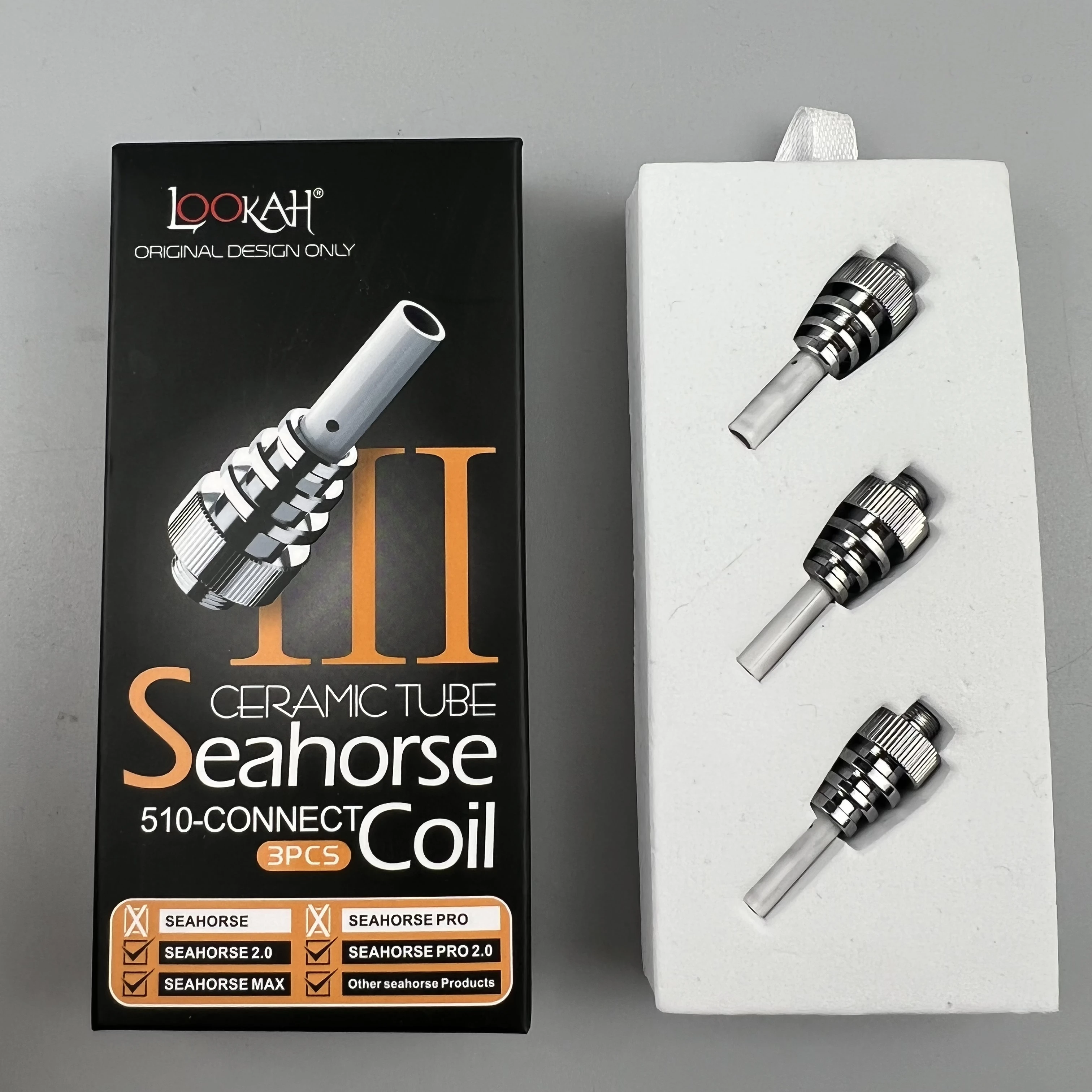 

Lookah Seahorse Quartz Replacement Coils For Lookah Seahorse Head