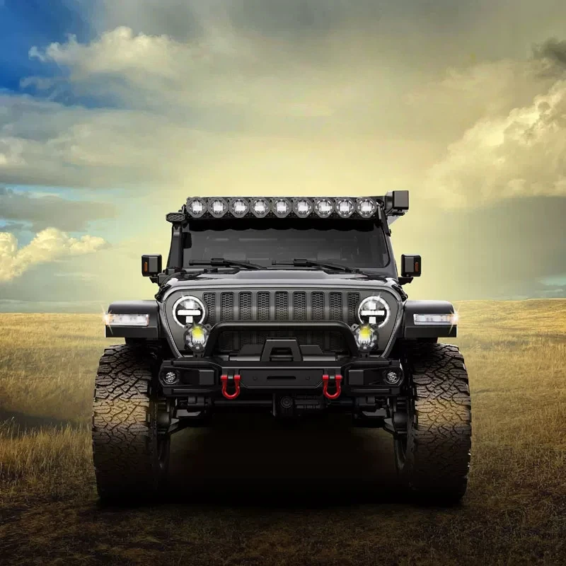 New Jk07 Pro Upgraded Remote Car 1/7 Off-Road Vehicle Climbing Car Differential Lock Transmission Dual Speed Remote Control Car