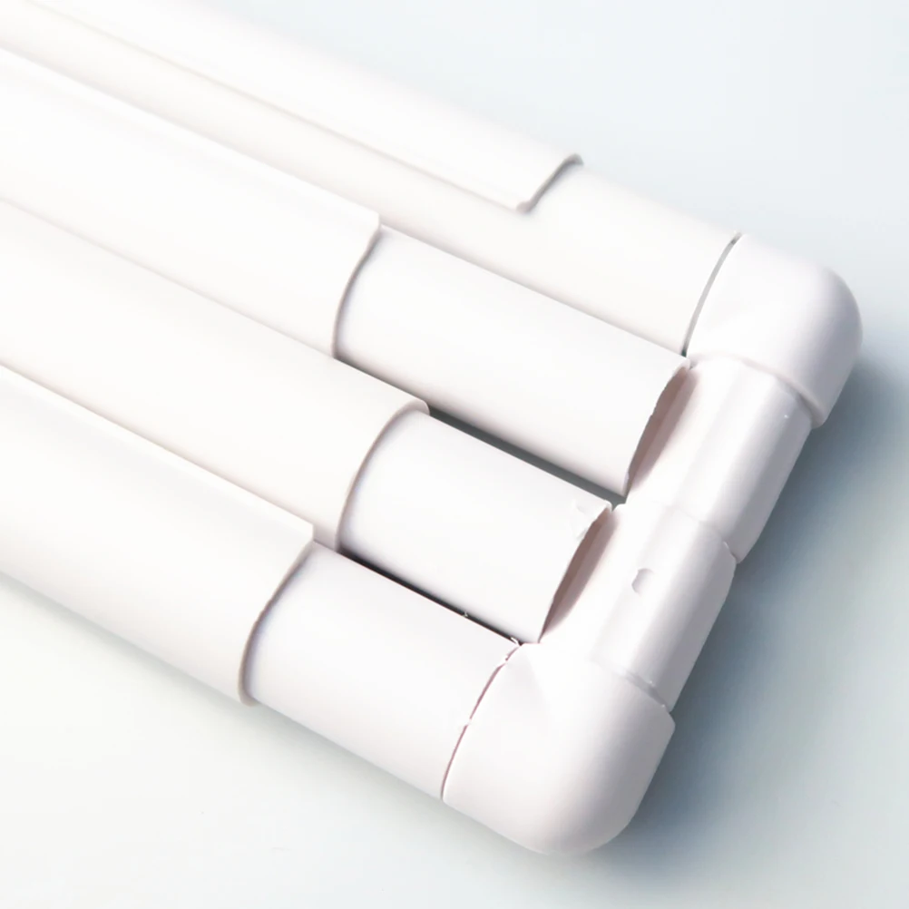 

Square Embroidery Frame White Loose Corner Clip Frame Easy Assembly Durable for Cross Stitch Quilting Needlepoint Silk Painting