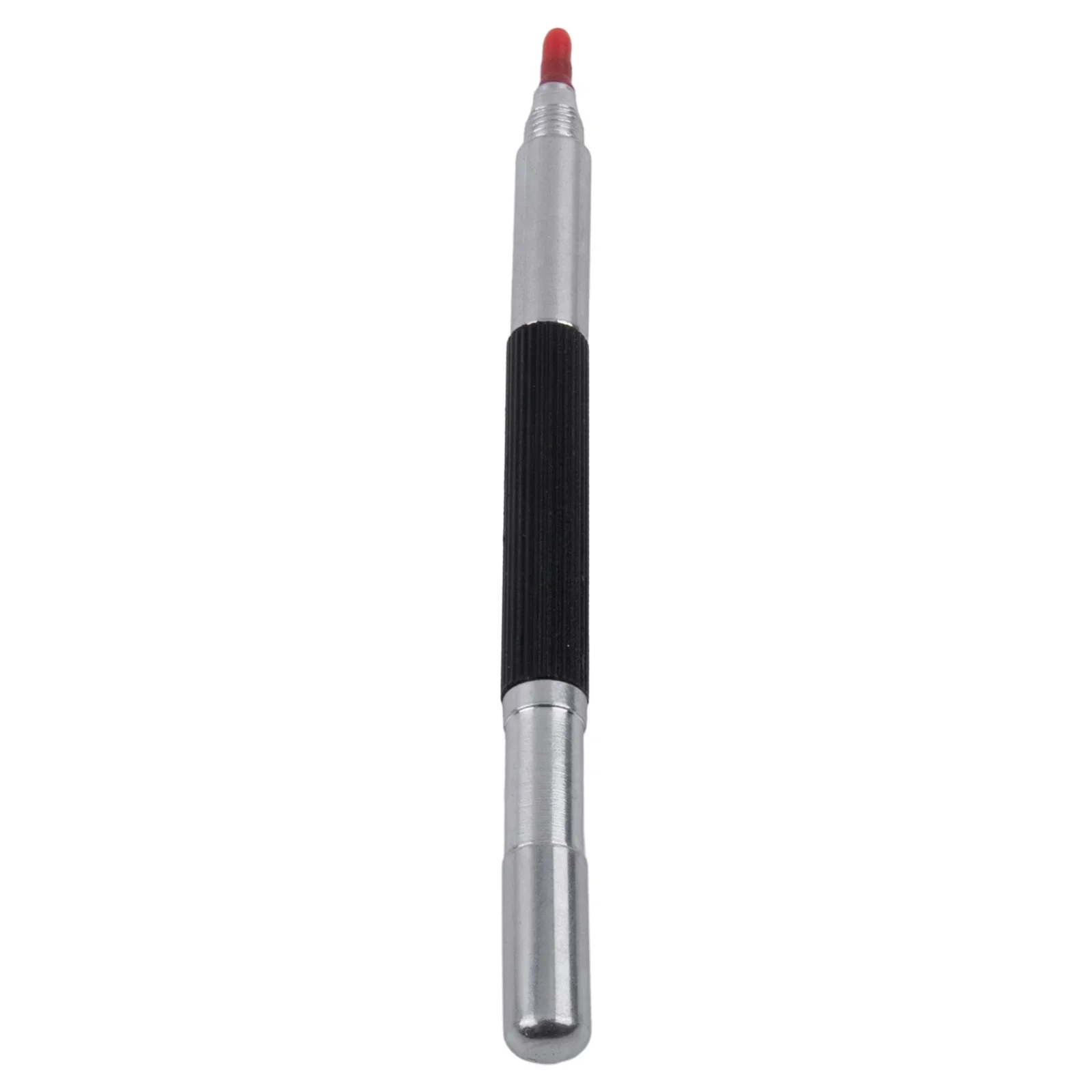 

1pc Double Ended Scribe Pen Stainless Steel Tungsten Steel Tip Marking Engraving Tool Glass Ceramic Marker Woodworking Hand Tool
