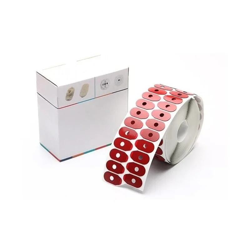 1000Pcs Optical Lens Blocking Pads Anti‑Slip Adhesive Sticker for Eyeglass Lens Edger Machine Processing Accessory