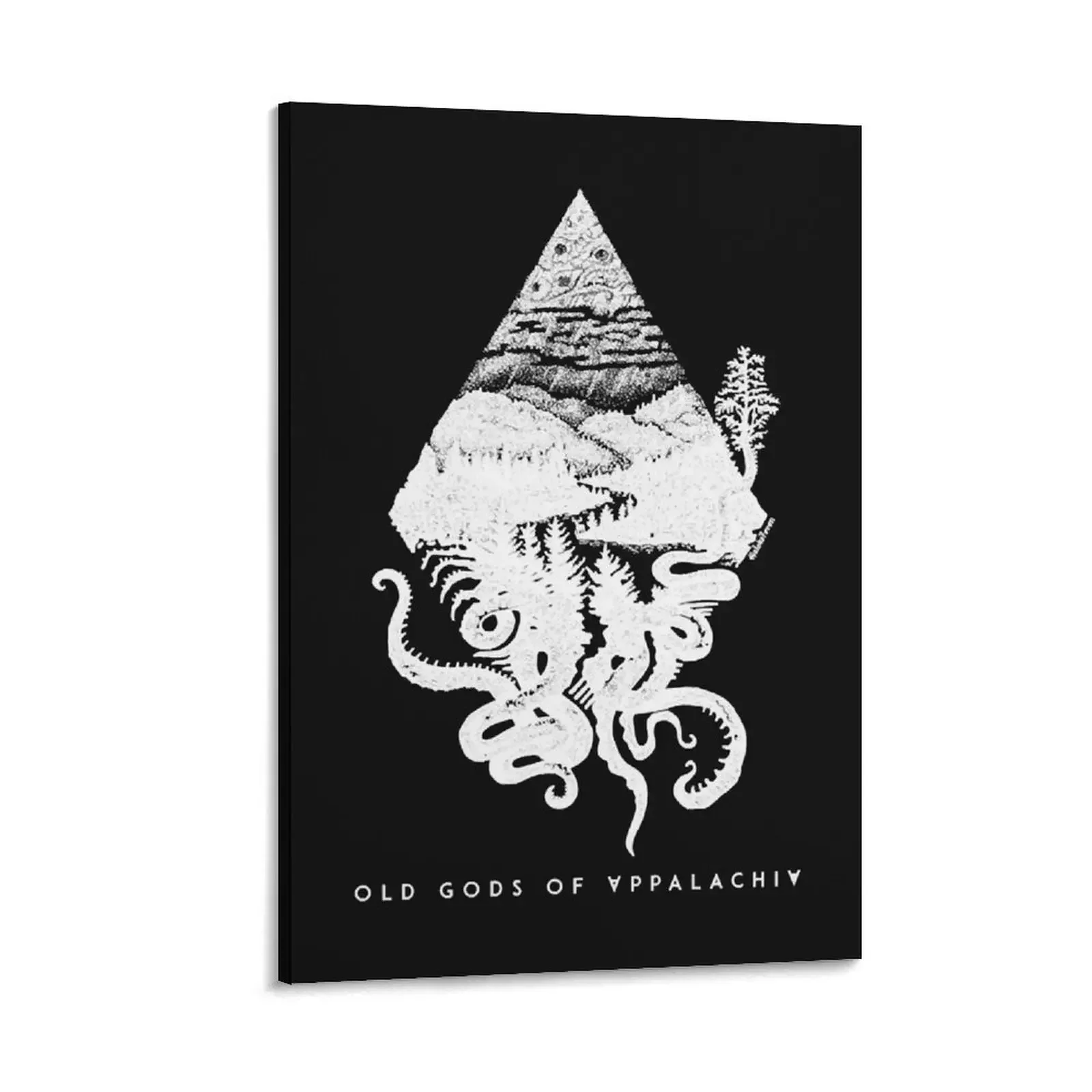 

Old Gods of Appalachia Fauna and Flora (by @aleks7even) – light print Canvas Painting room decor