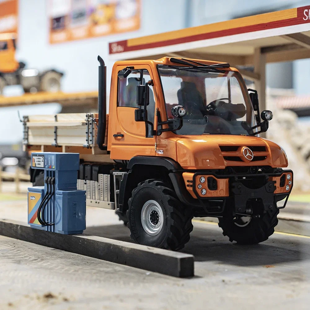 

U423 RC Car 1/10 RTR RC Dump Truck Model with Lighting System Differential Lock Remote Control Climbing Car Model Boy Toys Gift
