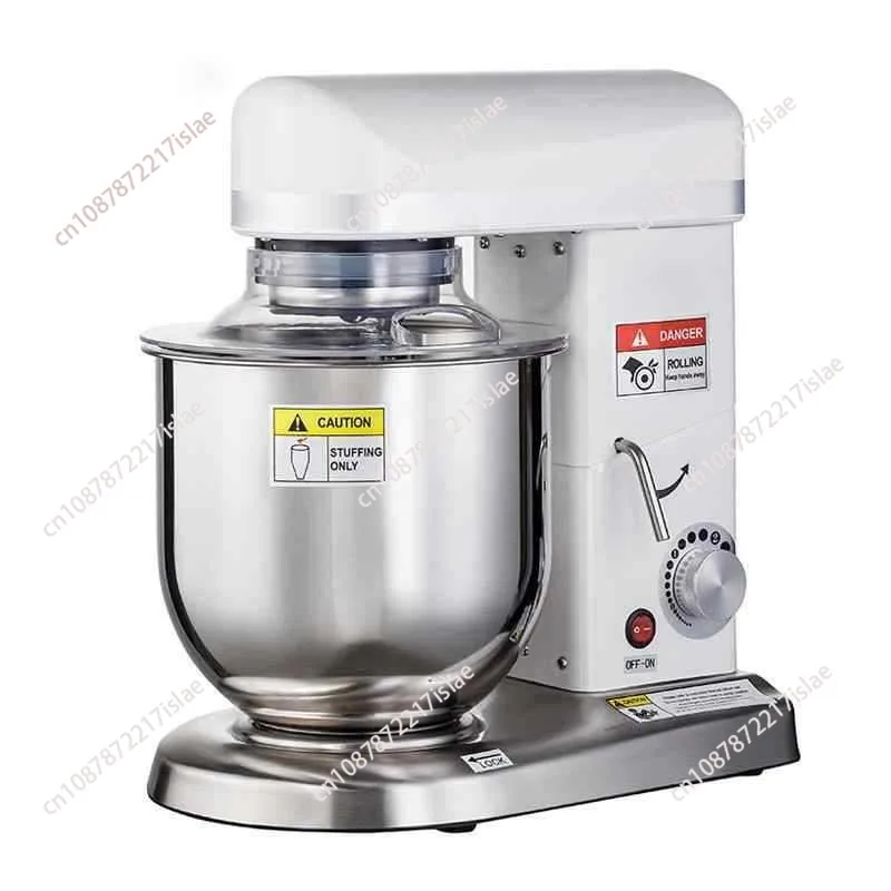 Commercial Fresh Milk Mixer, 5L/7L/10L Multi-function Egg Beater for Bakery Cake Household Use