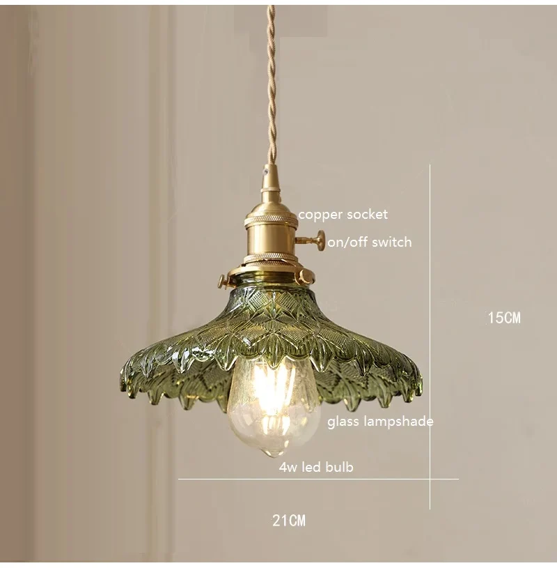 Moderne Glazen Hanger Licht Eetkamer Retro Kroonluchter Creatief Hangend Licht Transparante Lampenkap Voor Restaurant Lamp Plafond hanglamp keuken hanglampen eetkamer vintage verlichting goud glas