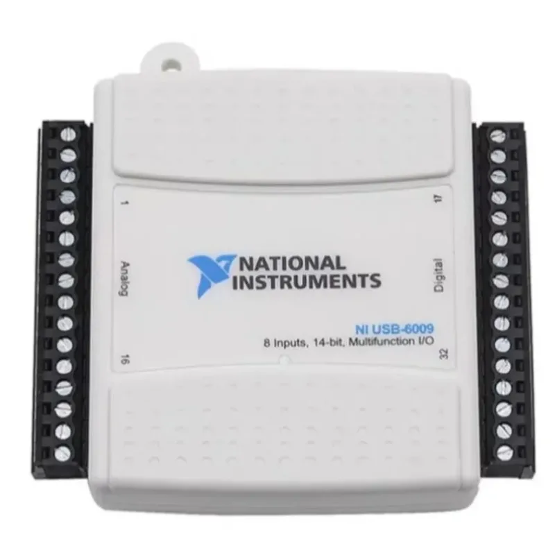 National Instruments NI USB-6009 779026-01 8AI 14-Bit 48kS/s 2AO 13DIO 32-Bit Counter USB DAQ Low-Cost Data Acquisition Card