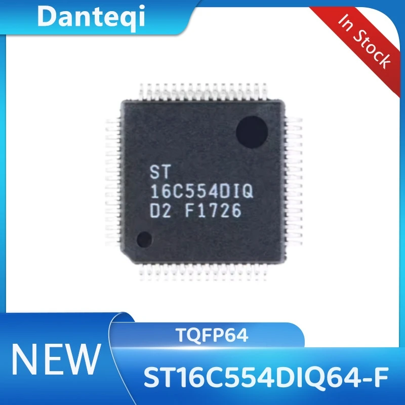 

2PCS~10PCS/LOT ST16C554DIQ64-F TQFP-64 ST16C554DIQ64 ST16C554DIQ ST16C554D ST16C554 16C554 TQFP64 In Stock