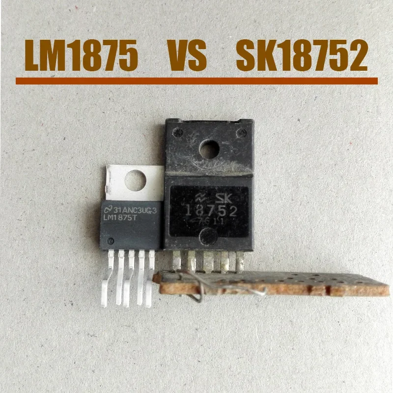 L082 SK18752 HIFI Grade Fever Power Amplifier Board 2.0 Finished Board Instead of SK3875