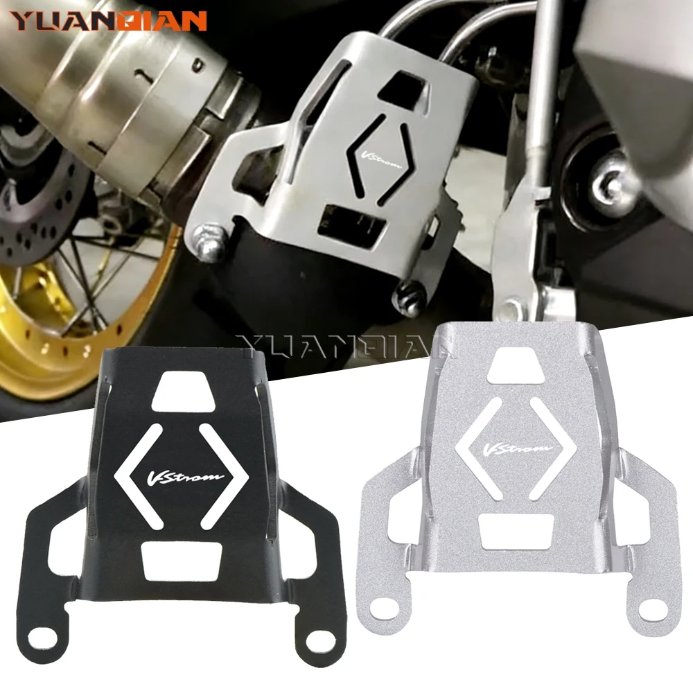 

Motorcycle Accessories VSTROM 1000 Exhaust Valve Guard Protection For Suzuki V-Strom DL1000 2014 2015 2016 2017 2018 2019 2020
