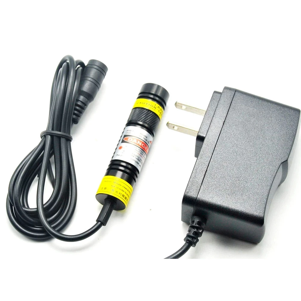 

Focusable 830nm 250mW IR Infrared Laser DOT/Line/Cross Module w/ Adapter 16*68