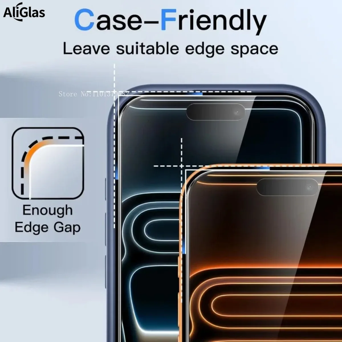 5PCS Full Cover Tempered Glass for IPhone 17 Pro Max Air 16 15 14 Plus Screen Protector for IPhone 13 12 11 XR X XS Max Pro Mini - view 6