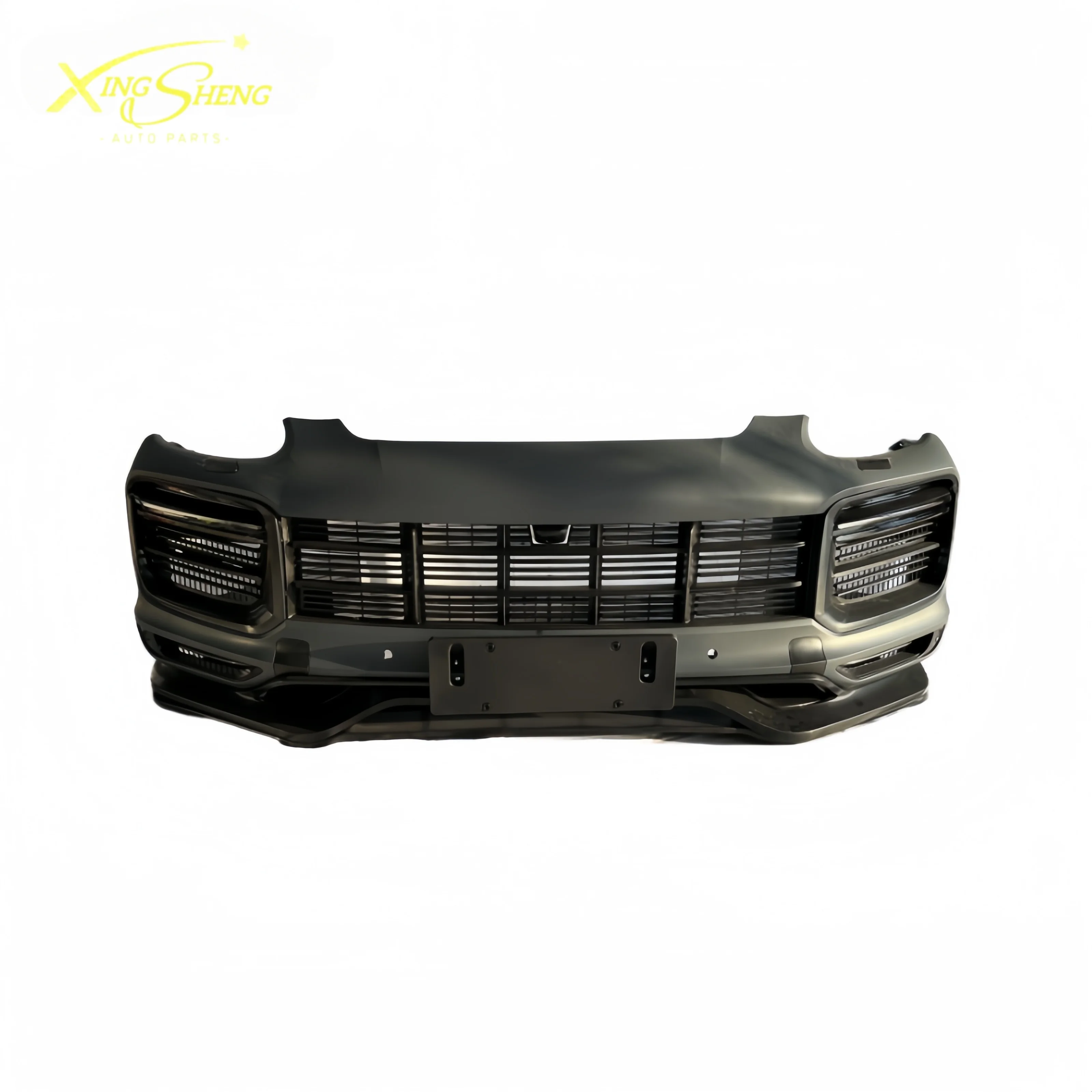 Used Bumper Grille and Headlight Assembly for 2011 for Porsche Cayenne and Upgraded Models (2019)