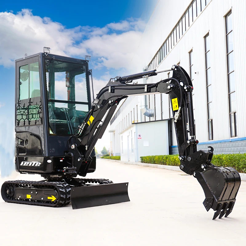 China 1.8ton crawler mini excavator hydraulic pilot mini digger excavator for sale with EPA/CE/Euro V