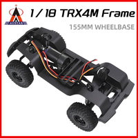 AUSTAR RC 1/18 TRX4M Frame 155mm Whelbase Chassis Frame Transmission Chassis Frame for TRX4M 1/18 Crawler Car DIY Parts AX-8560