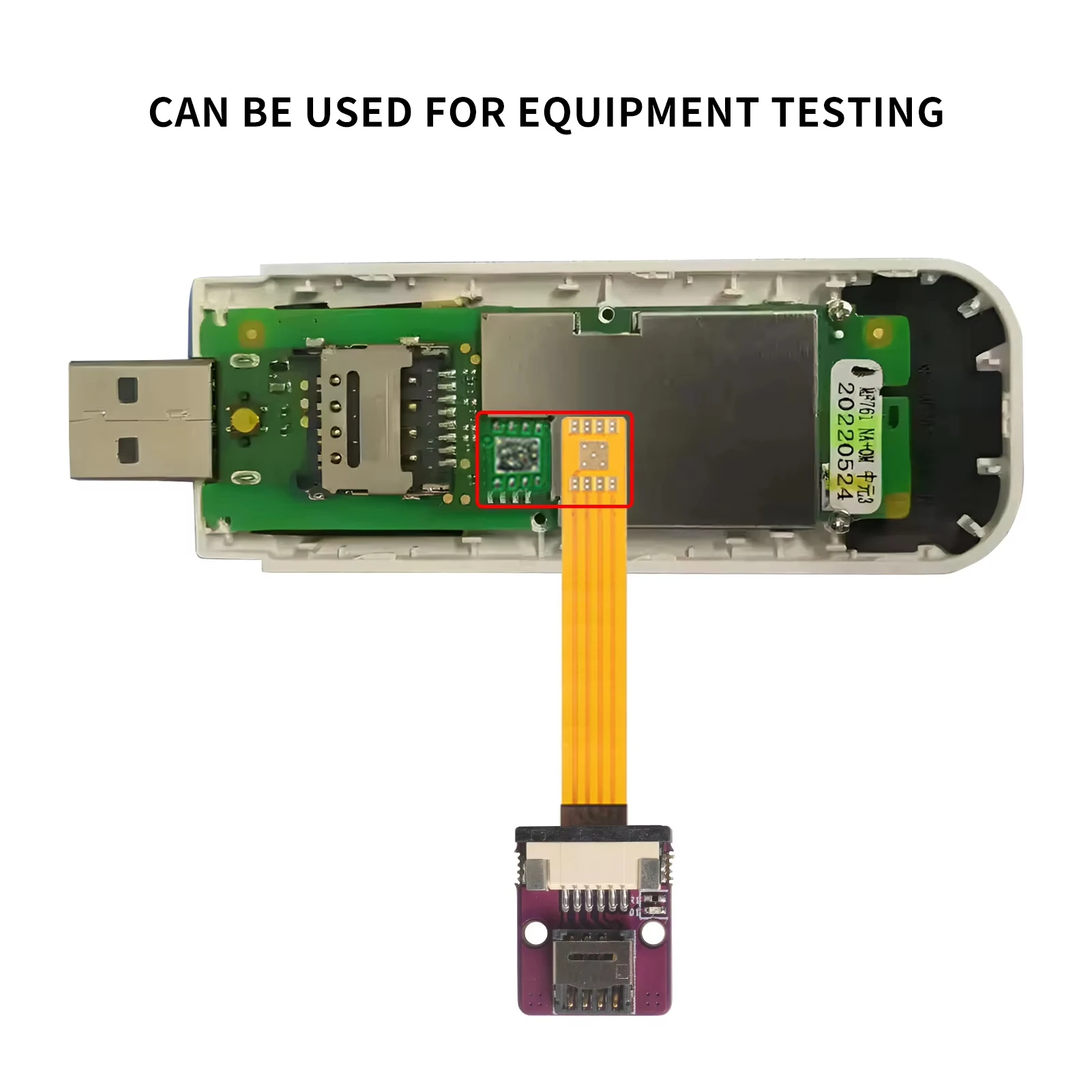 TPC esim to esim card adapter High temperature resistant 5*6mm wifi chip modification soldering External expansion conversion