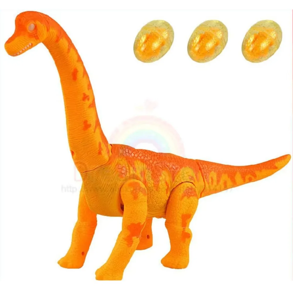 

Plastic Will Lay Eggs Dinosaurs Simulation Swinging Electric Dinosaur Craft Decor Projection Crawling Long-necked