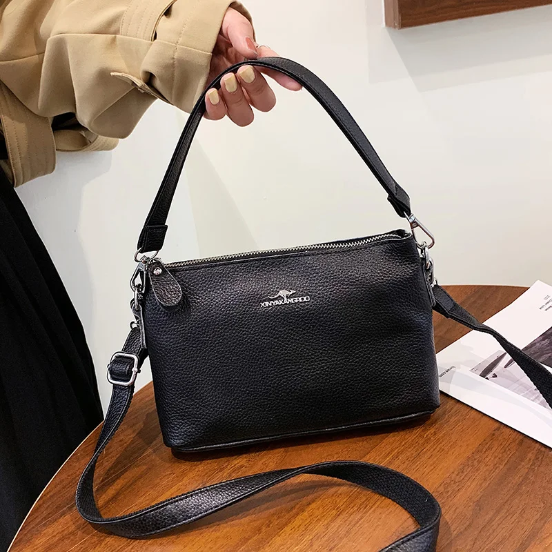 

Женская сумка через плечо из натуральной кожи, модная сумка через плечо, сумка с регулируемым ремешком, модная женская сумка-тоут, прочная сумка из воловьей кожи