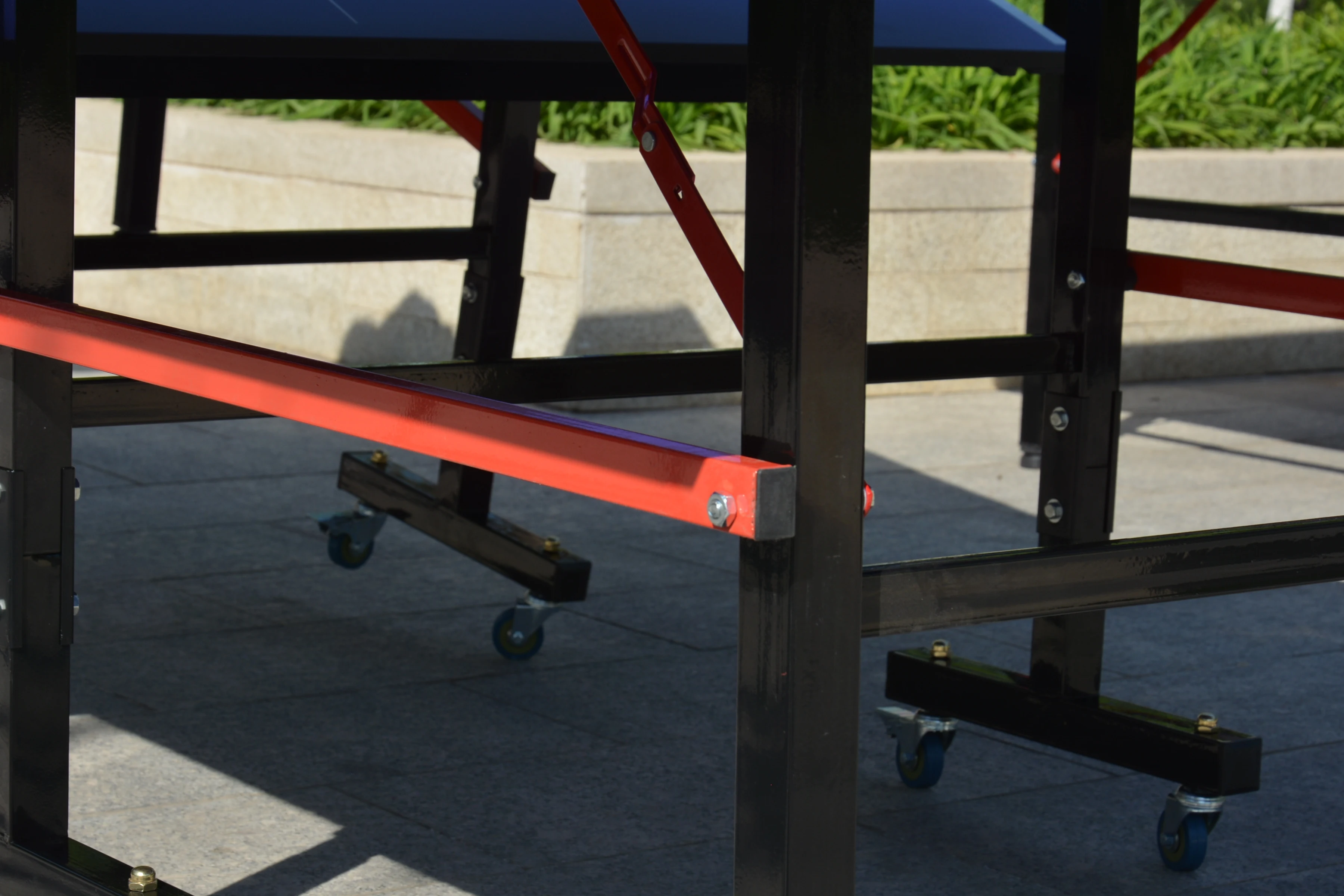 

Indoor Movable Foldable Professional Ping pong Tables with Wheels Standard Size Table Tennis Tables