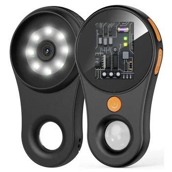 Macro digital microscope fixed focus handheld magnifier 2.0&#x27;&#x27; color screen 200w pixels 500x magnification built-in 8LEDs