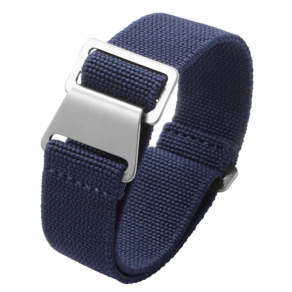 18/20/22 mm Nylon-Uhrenarmbänder, Fallschirm, elastisch, atmungsaktiv, hautfreundliche Riemen für Rolex Water Ghost für Omega für Tudor-Armband
