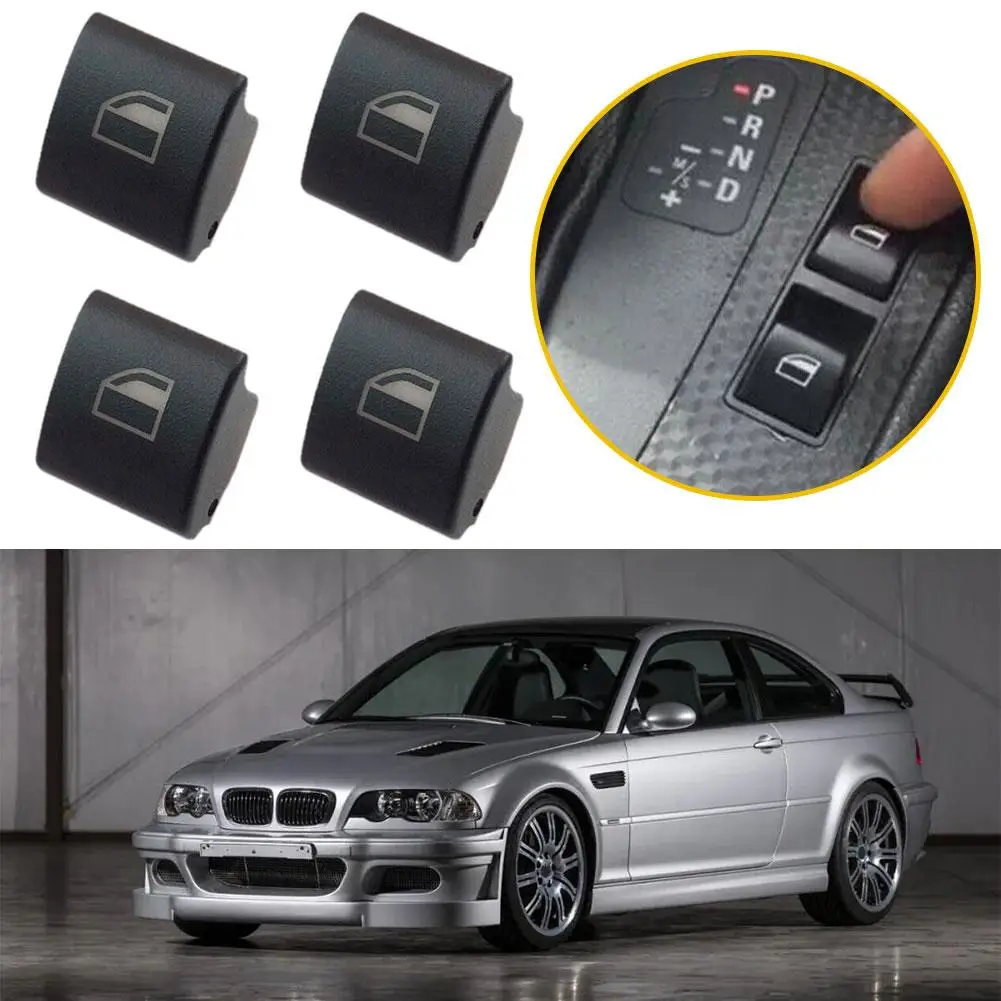 Window Switch Button Cover Front Left Or Right Window Glass Button Frame Cover Suitable For Various Automotive Accessories Z3F3