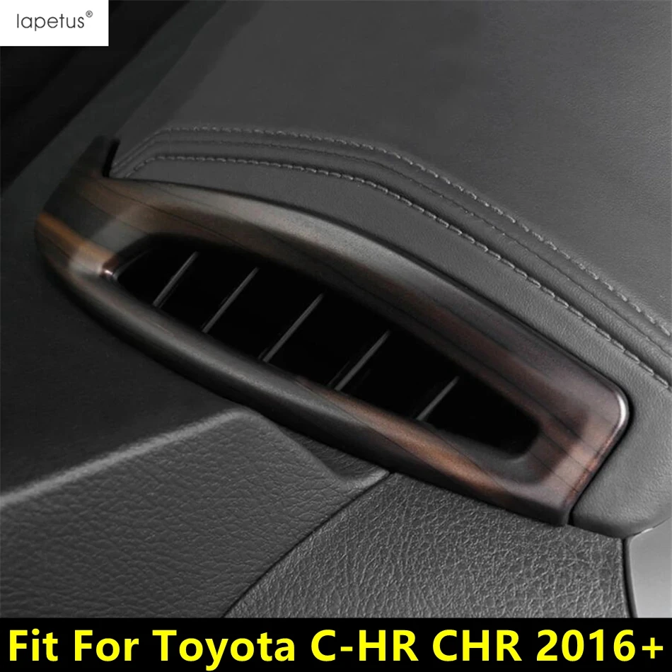 

ABS Dashboard AC Air Conditioning Outlet Vent Decorative Sequins Sticker Cover Trim Accessories For Toyota C-HR CHR 2016 - 2022