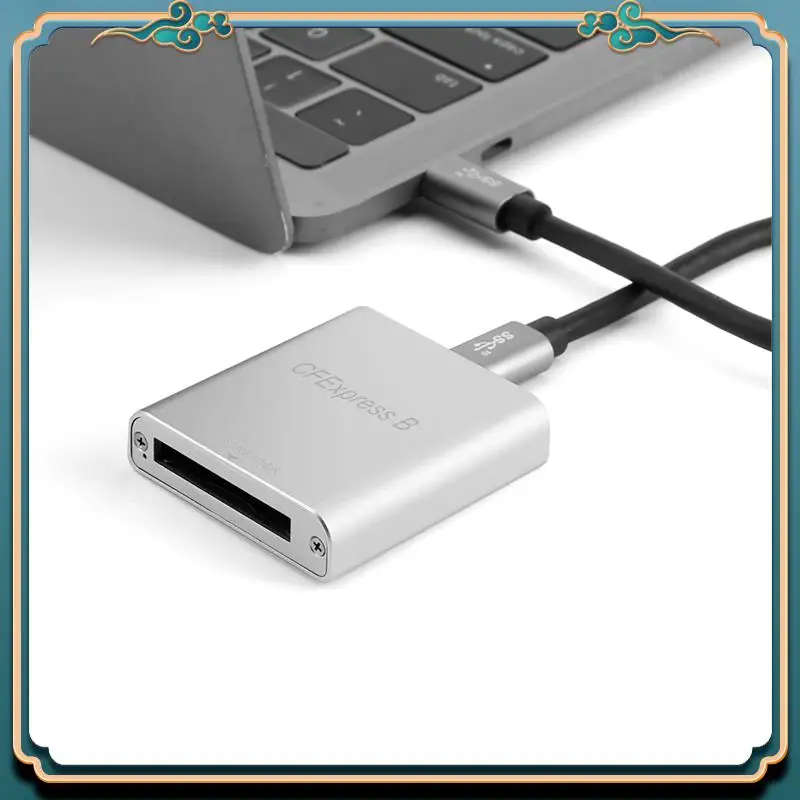 (Новинка)-Cfexpress Card Reader Портативный USB 3.1 Gen 2 10 Гбит/с CFE B Карта памяти без привода Type C Устройство чтения данных для ноутбука Прочный