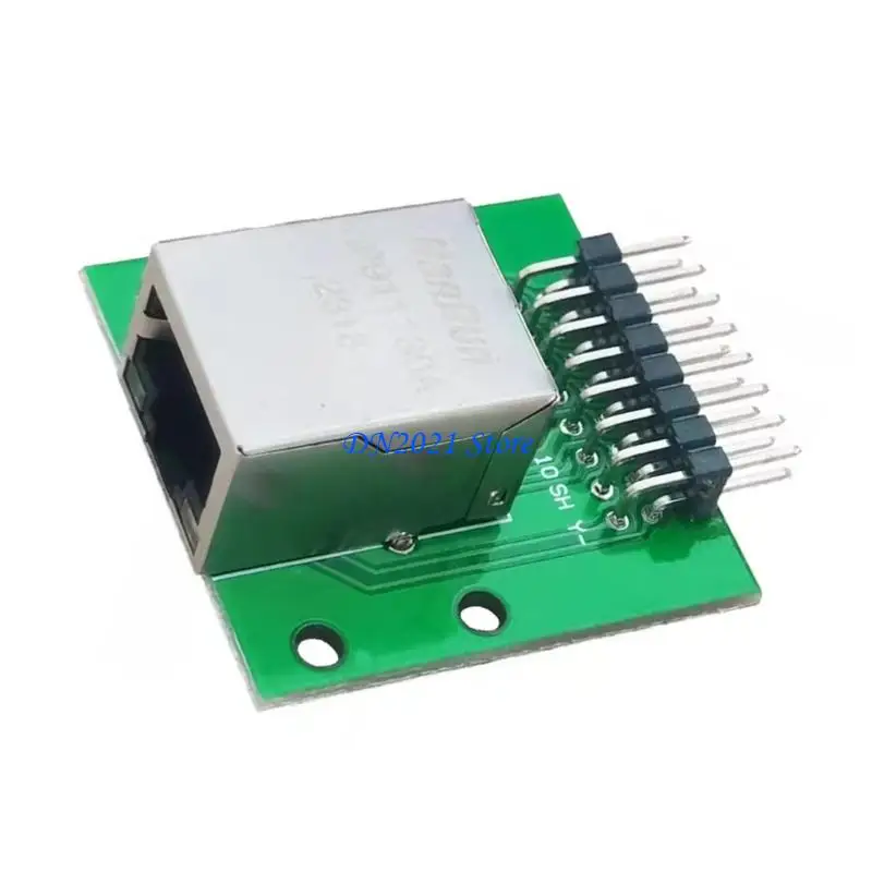 F3KE Efficient Networking RJ45 Adapter for 8Pin Use Supporting Fast Data Transfer and Connection Integrity